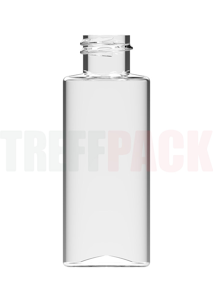 50 ml PET Bottle Round Clear with 20/410 Neck Finish
