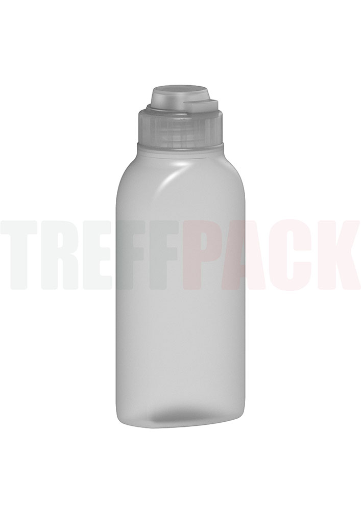 50 ml HDPE Bottle Oval with ND22 Flip-Top