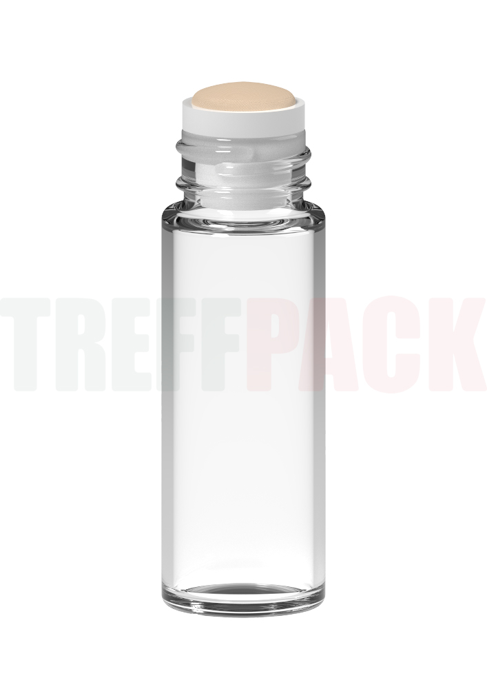Zylindrische Flasche klar 25 ml